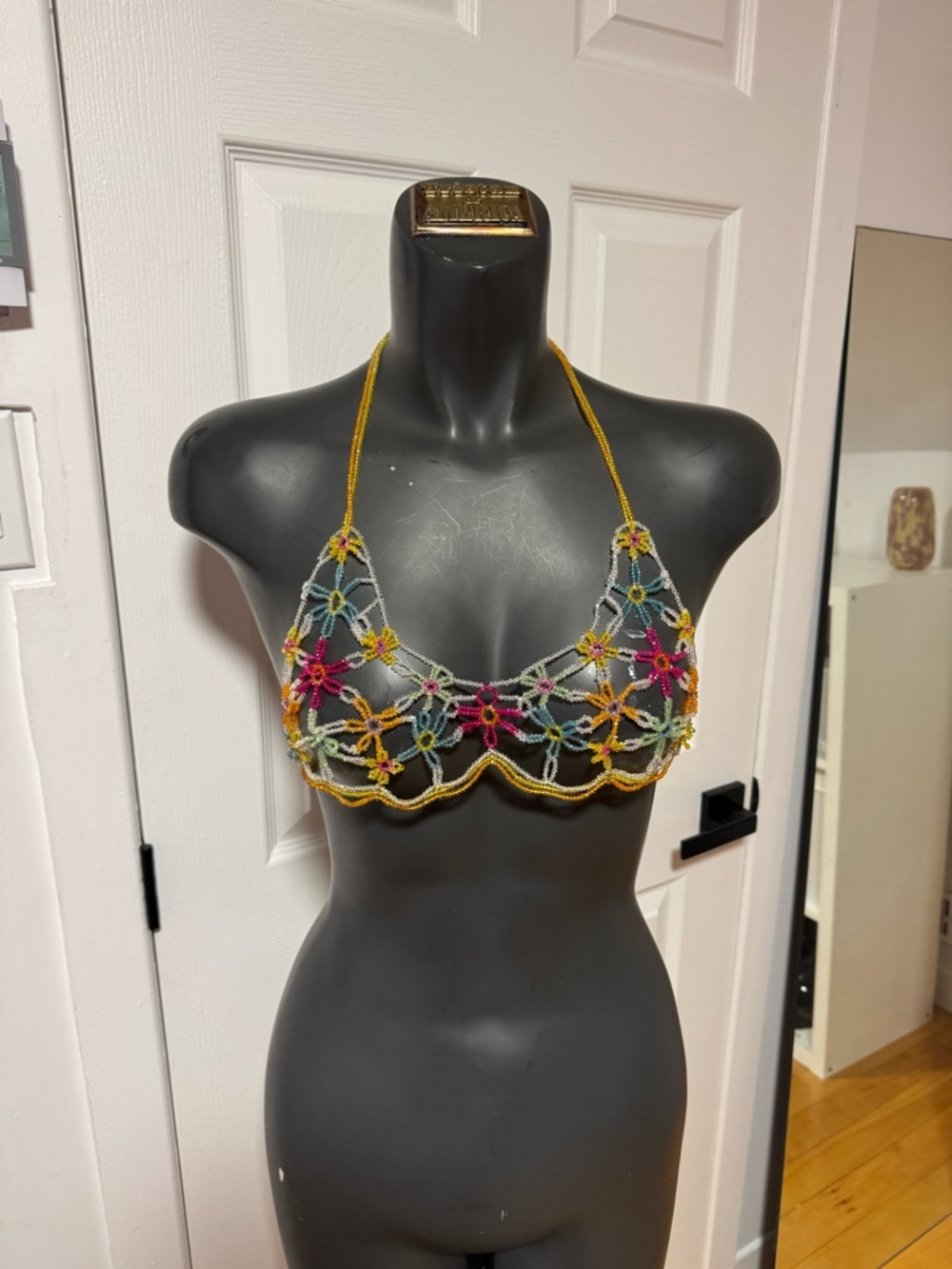 beaded top